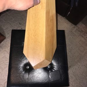 Wooden vase geometric beautifully made